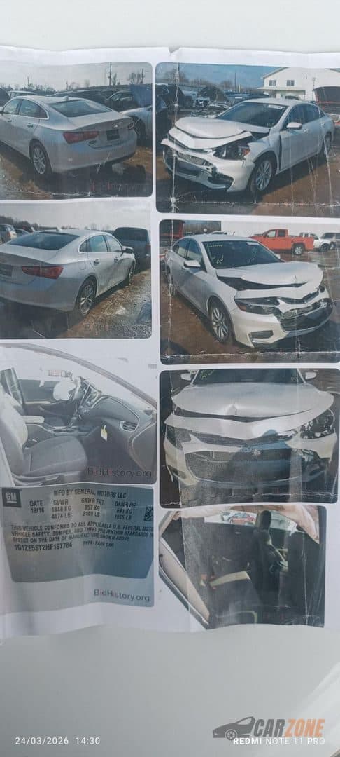 2017 Chevrolet Malibu LT thumbnail 7